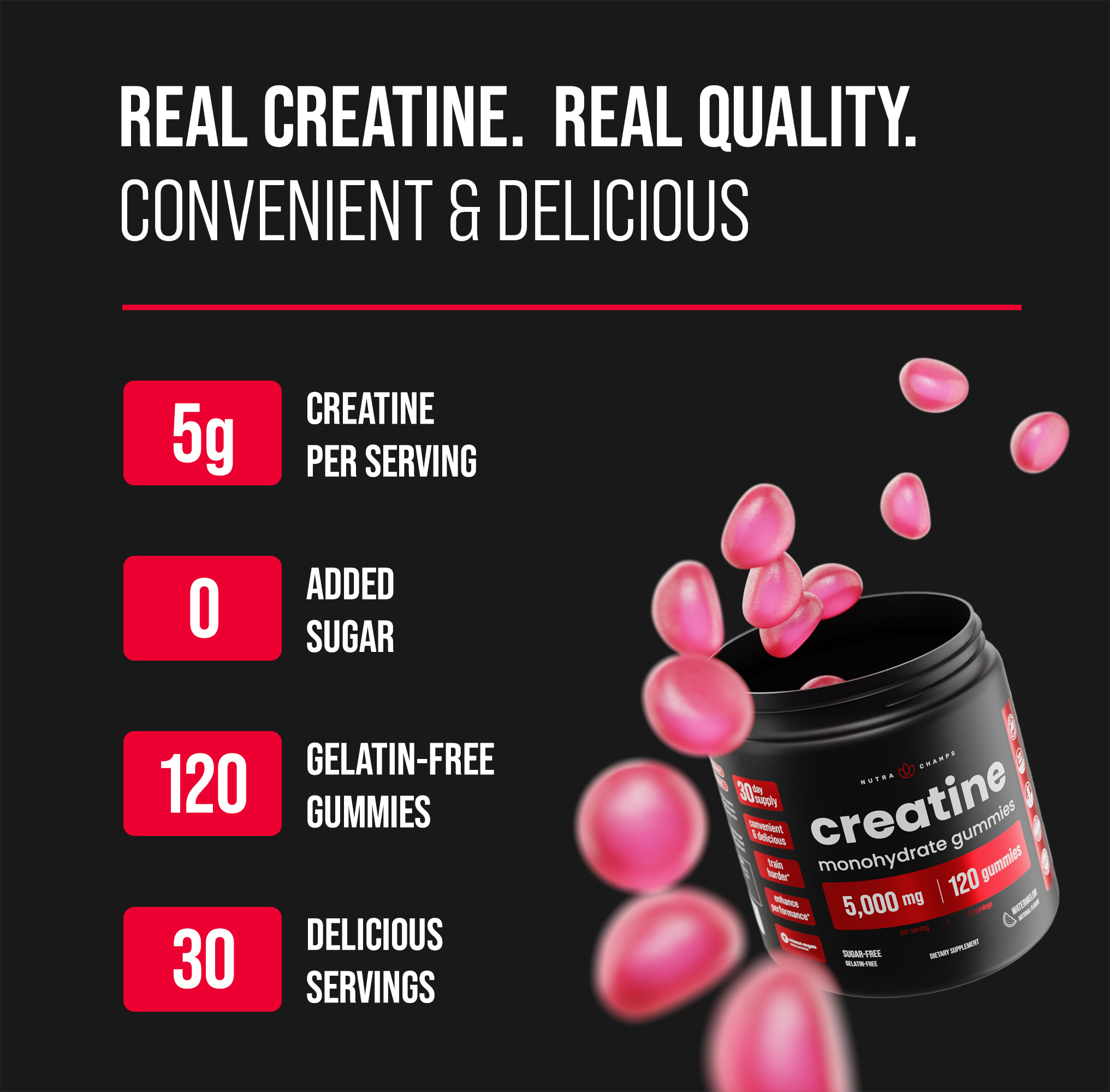 Creatine Monohydrate Gummies