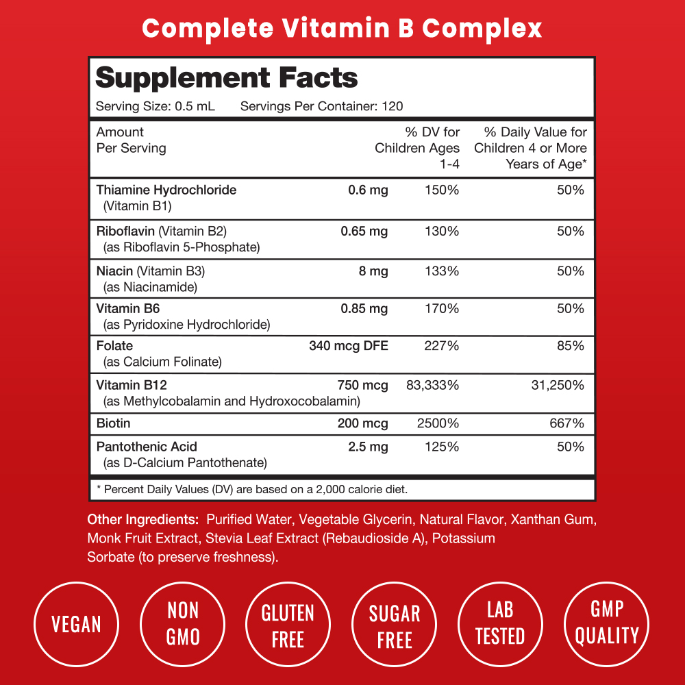 Kid's Vitamin B Complex Drops