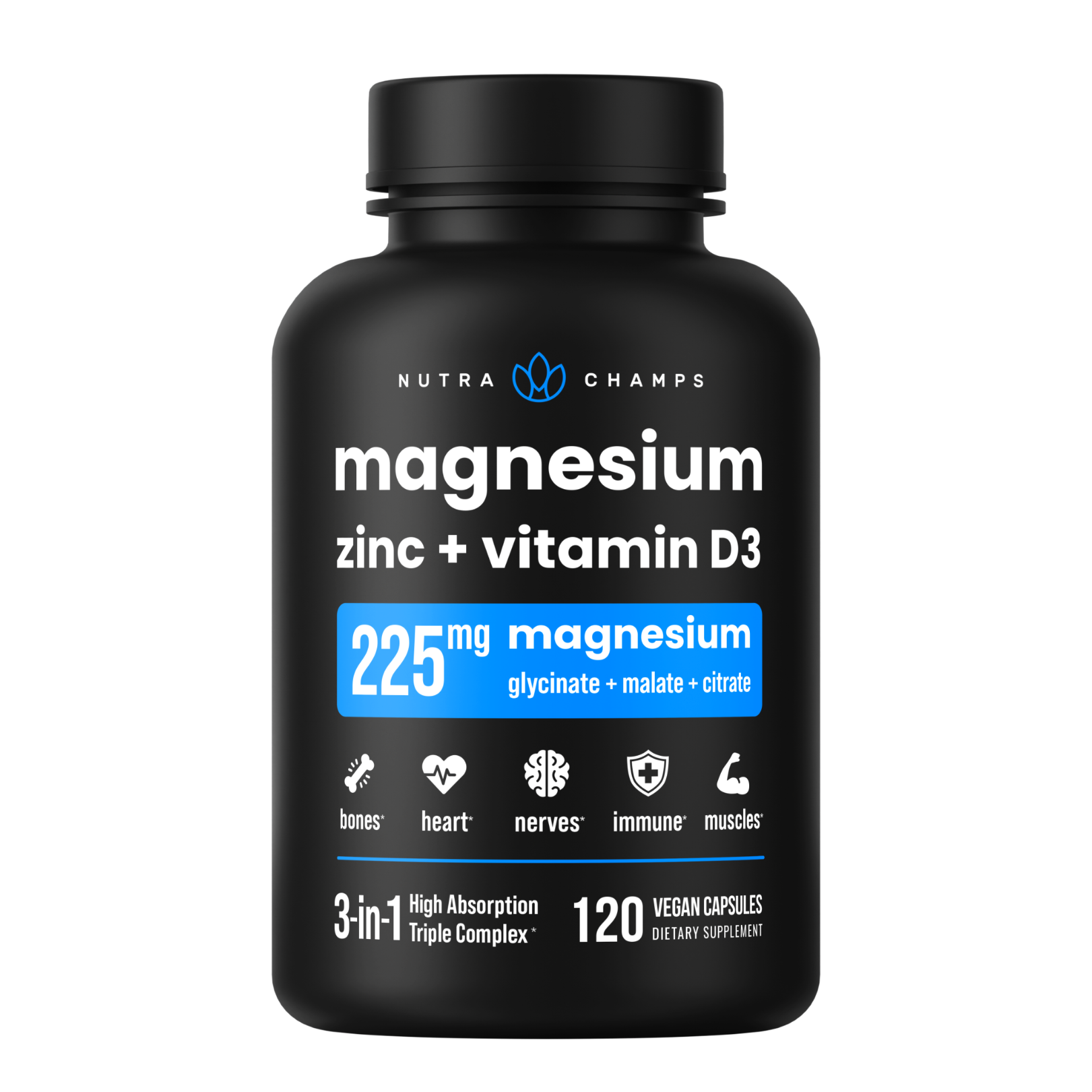 Magnesium, Zinc & Vitamin D3