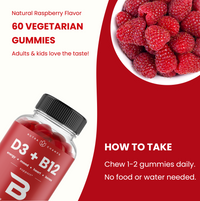 Vitamin D3 & B12 Gummies