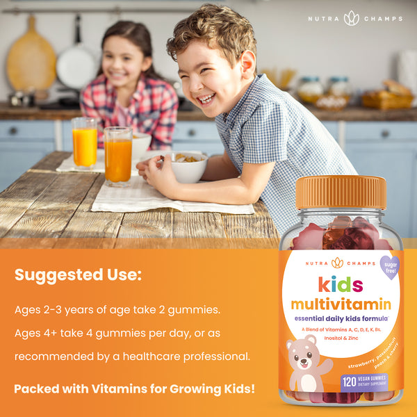 Kid's Multivitamin Gummies - NutraChamps